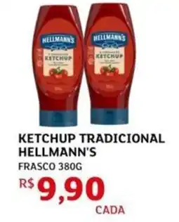 Assaí Atacadista Ketchup tradicional hellmann's frasco oferta