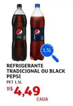 Assaí Atacadista Refrigerante tradicional ou black pepsi oferta
