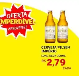 Assaí Atacadista Cerveja pilsen império long neck oferta