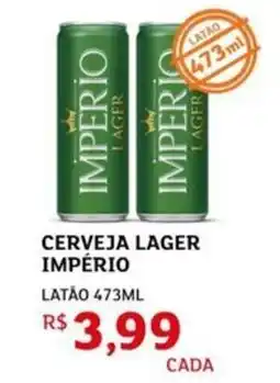 Assaí Atacadista Cerveja lager império latão oferta