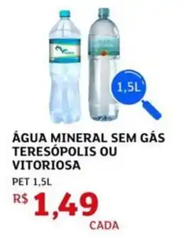 Assaí Atacadista Água mineral sem gás teresópolis ou vitoriosa oferta