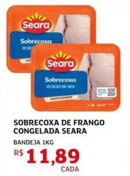 Assaí Atacadista Sobrecoxa de frango congelada seara oferta