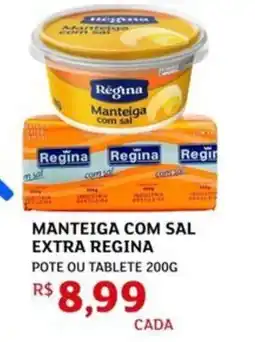 Assaí Atacadista Manteiga com sal extra regina oferta