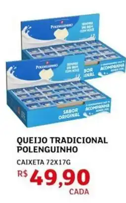 Assaí Atacadista Queijo tradicional polenguinho oferta