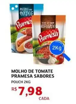 Assaí Atacadista Molho de tomate pramesa sabores oferta