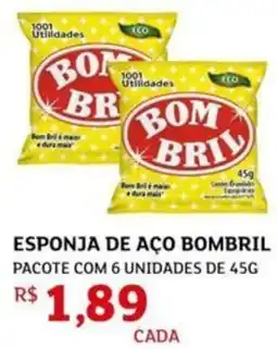 Assaí Atacadista Esponja de aço bombril oferta
