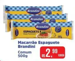 Supermercados Mateus Macarrão Espaguete Brandini oferta