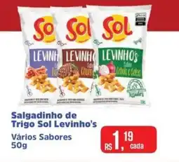 Supermercados Mateus Salgadinho de Trigo Sol Levinho's oferta