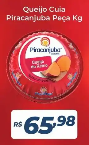 Atakarejo Queijo Cuia Pirancjuba Peca 1kg oferta