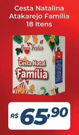 Cesta Natalina Atakarejo Familia 18 Itens