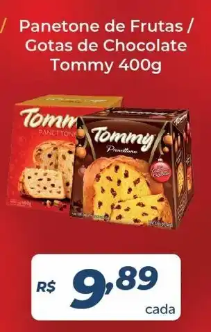 Atakarejo Panetone de Frutas gotas de Chocolate Tommy 400g oferta
