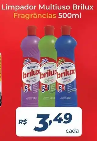 Atakarejo Limpador Multiuso Brilux fragrancias 500ml oferta