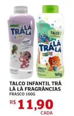 Assaí Atacadista Talco infantil trá lá lá fragrâncias oferta