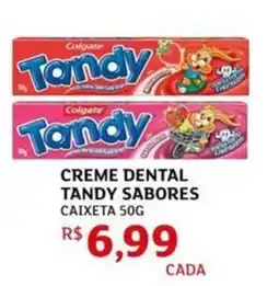 Assaí Atacadista Creme dental tandy sabores caixeta oferta