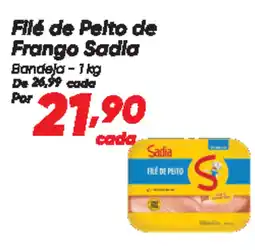 Dia Filé de Pelto de Frango Sadia Bandeja oferta