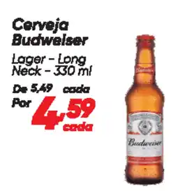 Dia Cerveja Budweiser oferta