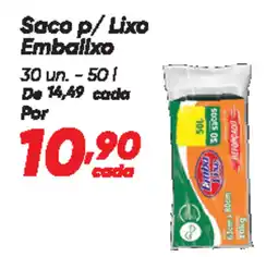 Dia Saco p/ Lixo Emballxo oferta