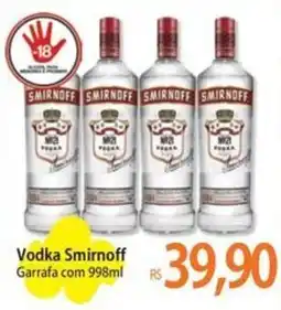 Atacadão Vodka Smirnoff Garrafa oferta