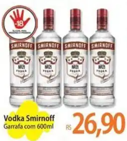 Atacadão Vodka Smirnoff Garraffa oferta