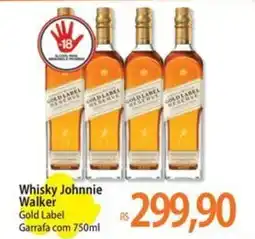 Atacadão Whisky Johnnie Walker Gold Label Garrafa oferta