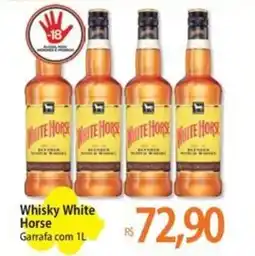 Atacadão Whisky White Horse Garrafa oferta
