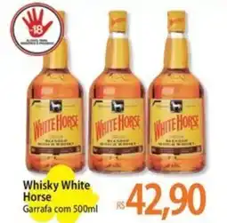 Atacadão WHITE HORSE WHITE HORSE Horse Garrafa oferta