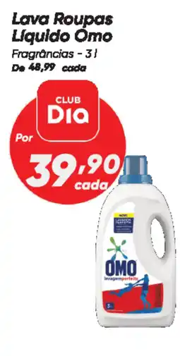 Dia Lava Roupas Líquido Omo oferta
