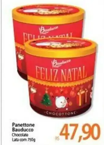 Atacadão Panettone Bauducco 750g oferta