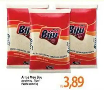 Atacadão Arroz Meu Biju Agulhinha 1kg oferta