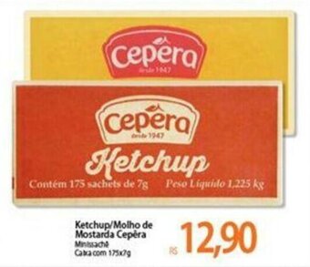 Atacadão Ketchup/ Molho de Mostarda Cepera oferta