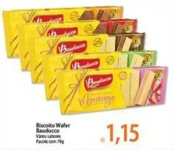 Atacadão Biscoito wafer Bauducco 78g oferta