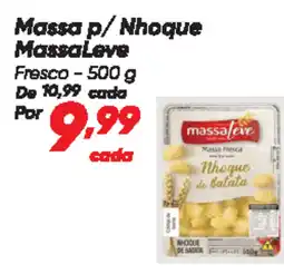 Dia Massa p/ Nhoque MassaLeve Fresco oferta