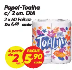 Dia Papel-Toalha c/2 un. DIA oferta