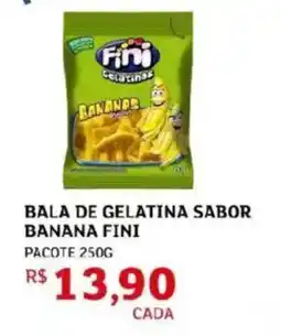 Assaí Atacadista Bala de gelatina sabor banana fini oferta