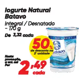 Dia logurte Natural Batavo oferta