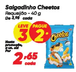 Dia Salgadinho Cheetos Requeijão oferta
