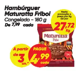 Dia Hambúrguer Maturatta Fribol Congelado oferta