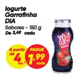 Dia logurte Garrafinha DIA oferta