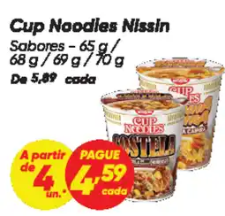 Dia Cup Noodles Nissin oferta