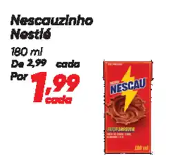 Dia Nescauzinho Nestlé oferta