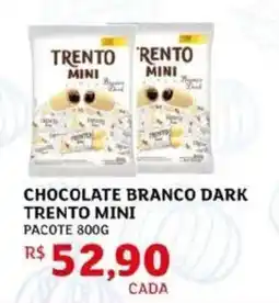 Assaí Atacadista Chocolate branco dark trento mini oferta