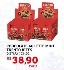 Assaí Atacadista Chocolate ao leite mini trento bites oferta