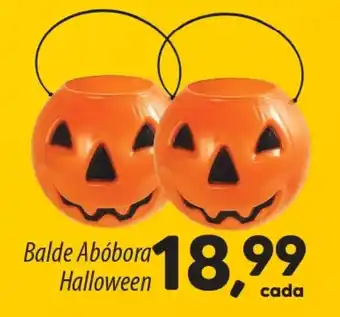 Asun Balde Abóbora Halloween oferta