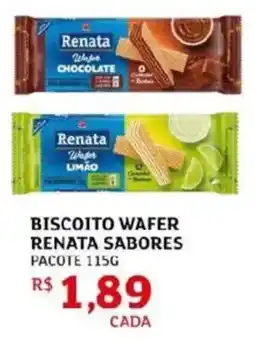Assaí Atacadista Biscoito wafer renata sabores oferta
