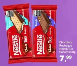 Supermercados São Vicente Chocolate Recheado Nestlé Trio Sabores oferta