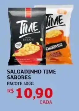 Assaí Atacadista Salgadinho time sabores pacote oferta
