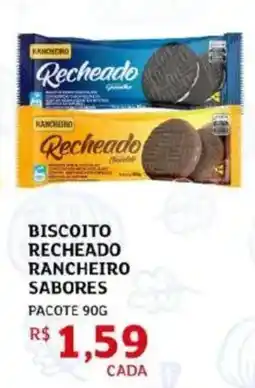 Assaí Atacadista Biscoito recheado rancheiro sabores pacote oferta