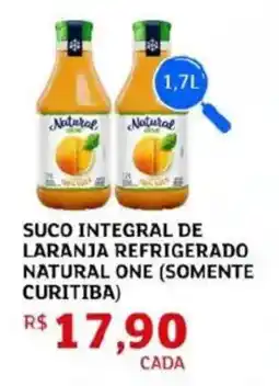Assaí Atacadista Suco integral de laranja refrigerado natural one (somente curitiba) oferta