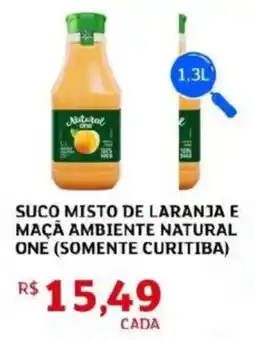 Assaí Atacadista Suco misto de laranja e maçã ambiente natural one (somente curitiba) oferta
