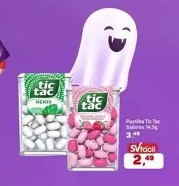 Supermercados São Vicente Pastilha Tic Tac Sabores oferta